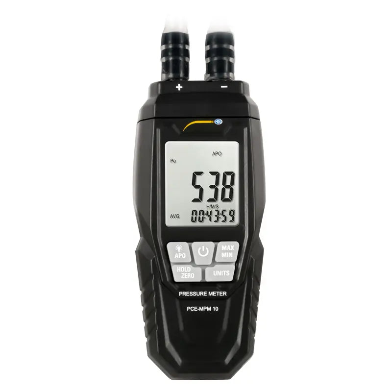 PCE-MPM 10 - Compact Differential Manometer with LC Display, ±5000 Pa