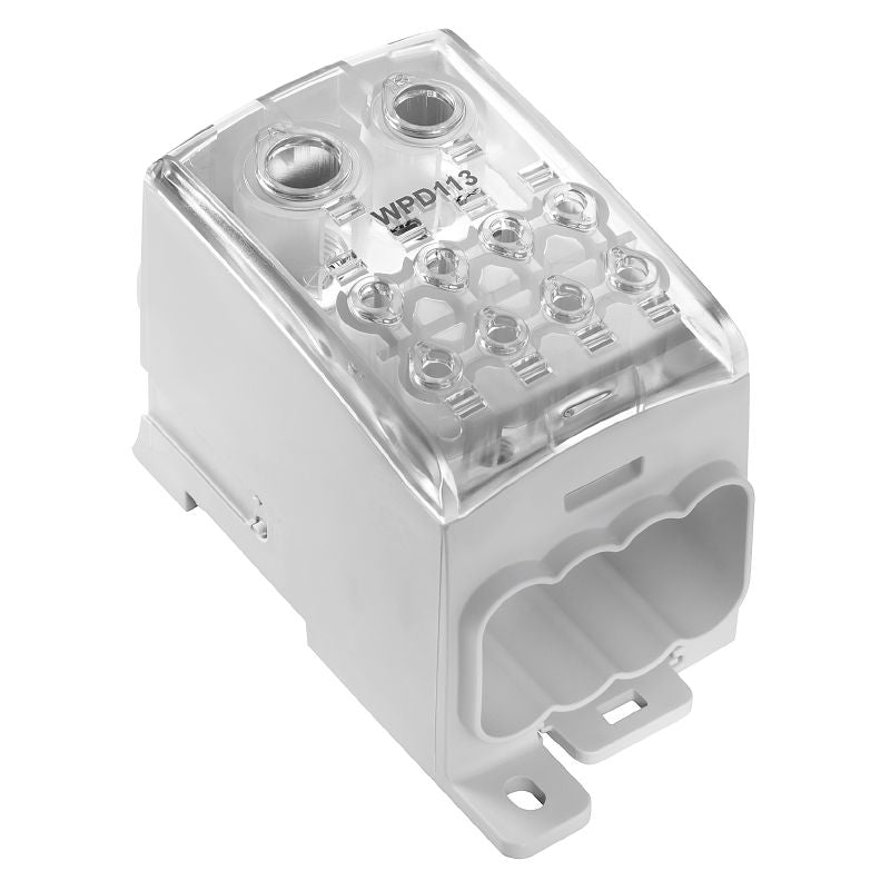 2603740000 - Light Grey Terminal Block, 10 Connections, 185 mm² Capacity