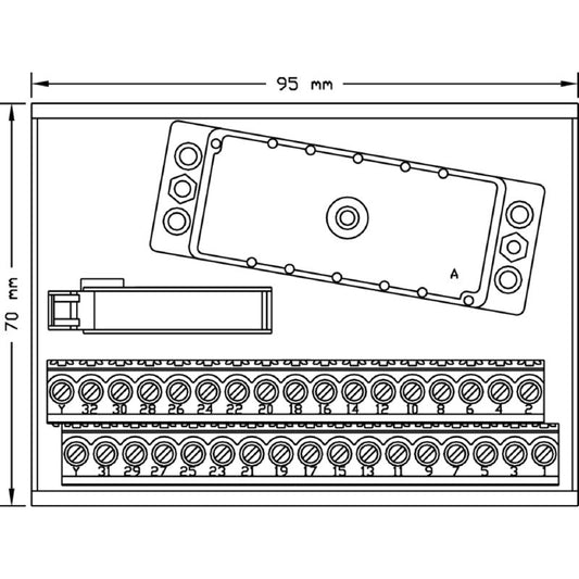 1126690000 - 56-Pole LP2N Connector, 60mm Depth, RoHS Compliant