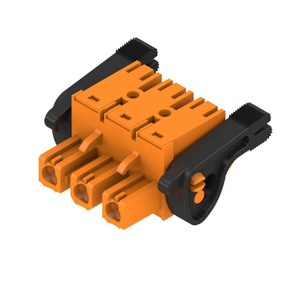 1043960000 - 3-Pole Female PCB Connector, 180° Layout, PUSH IN Clamping  (Pack of 54)