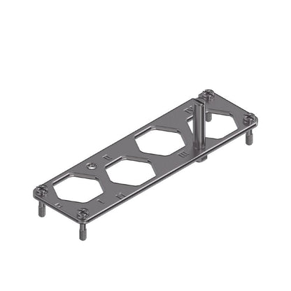 1160440000 - 4-Pole Stainless Steel Insert, 46mm Height, RoHS Compliant