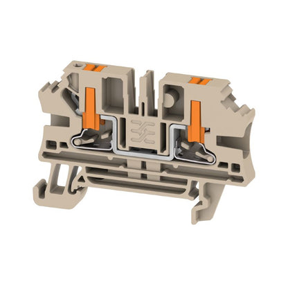 2847710000 - Dark Beige Terminal Block 32A, 4mm², 39.5mm Depth  (Pack of 50)