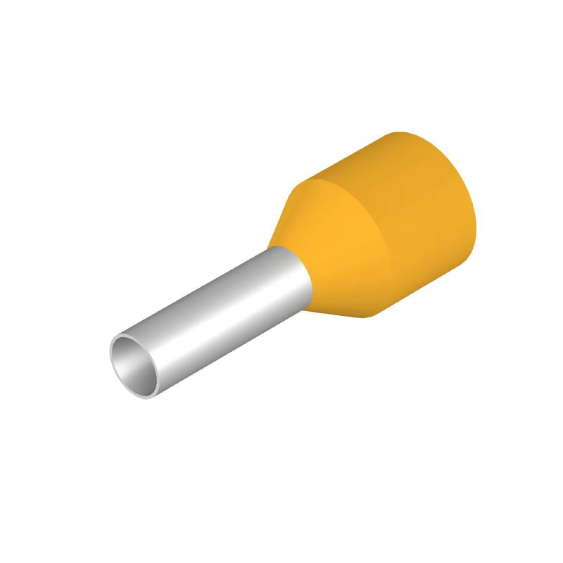 9006790000 - Yellow Wire End Ferrule for Secure Connections  (Pack of 100)