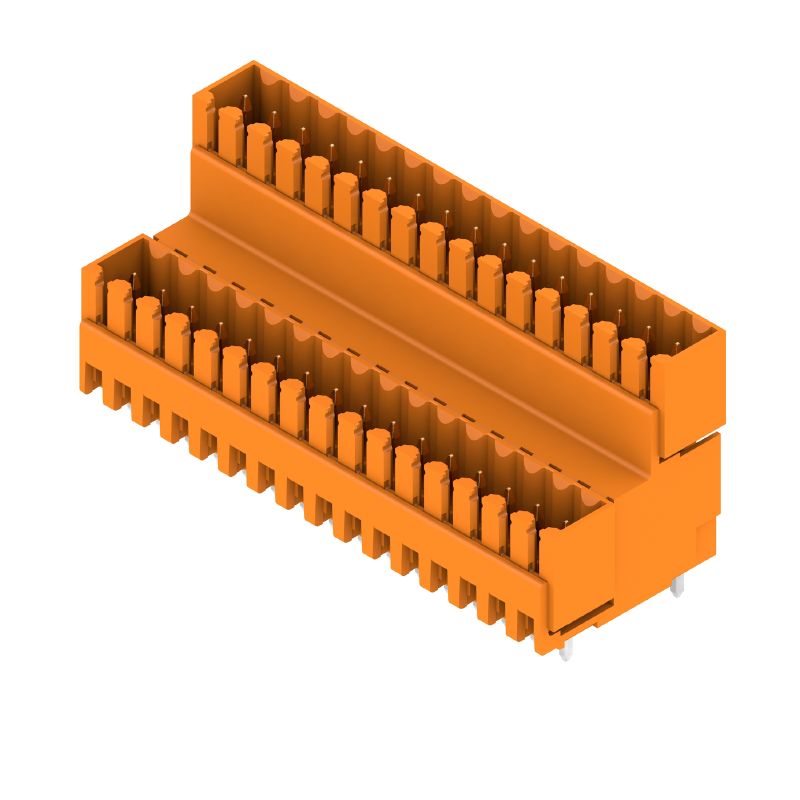 1727250000 - 32-Pole 3.5mm PCB Connector, 180-Degree, Gold Plated  (Pack of 10)