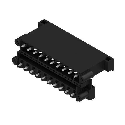 1828970000 - 5.08mm 20-Pole Male PCB Connector, Black, Tinned Pins  (Pack of 16)