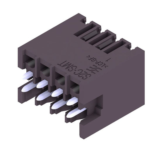 1358880000 - 3.50mm Male Header Connector, 8 Poles, Black Tinned  (Pack of 175)