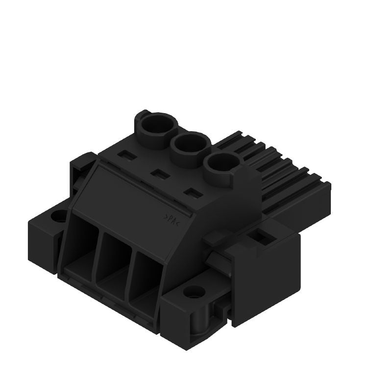 1929640000 - 3-Pole PCB Connector, 180° Angle, 600V, UL Approved  (Pack of 100)