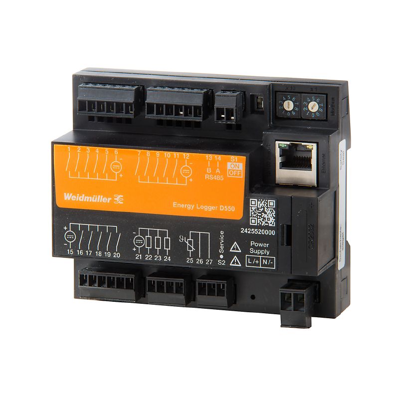2425520000 - ENERGY LOGGER D550 with RS485, IP20, & -40°C to 55°C Range