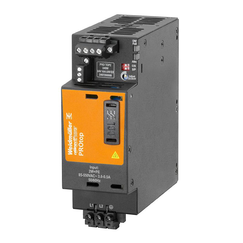 2467260000 - Durable 240W 24V Power Supply, -40°C to 75°C Range