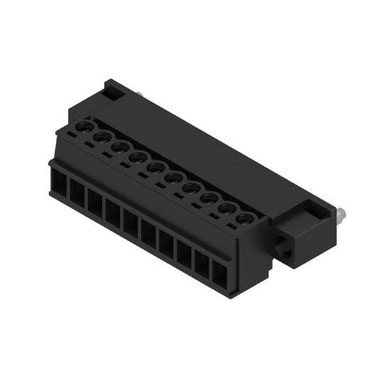 1970800000 - 10-Pole 3.81mm PCB Connector with Clamping Yoke, 180-Degree  (Pack of 50)