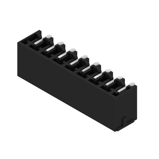 1036890000 - 3.81mm Black Male Header Connector, 8 Poles, Tinned  (Pack of 50)