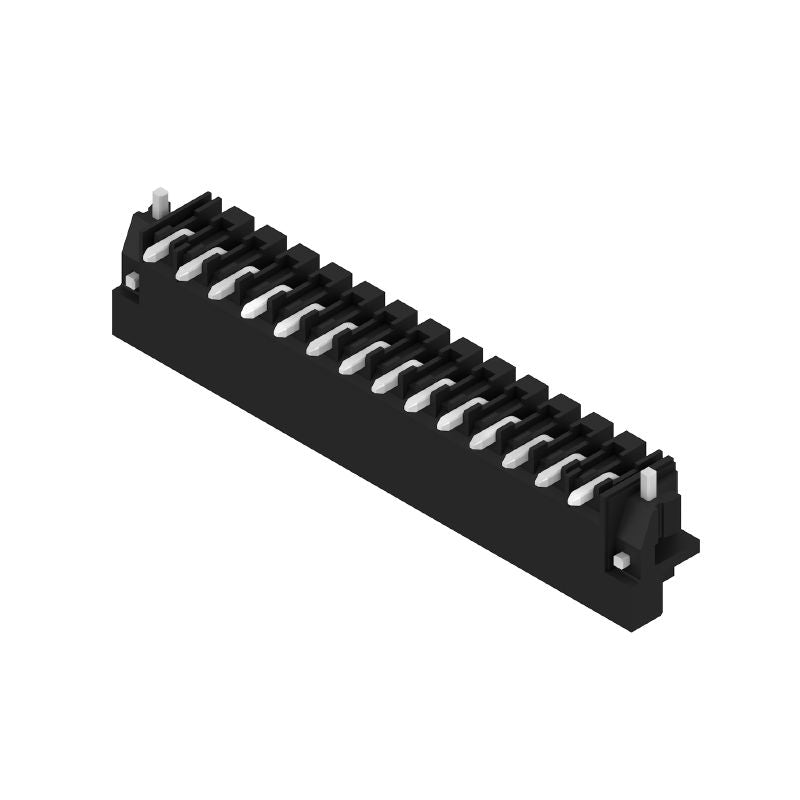 1000690000 - 14-Pole 90° PCB Connector, 3.50mm Pitch, Black Finish  (Pack of 50)