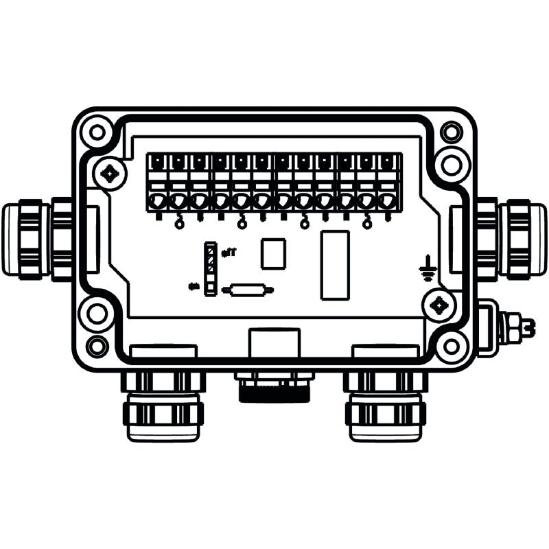 8564100000 - IP66 Field Distributor for 8 Devices in Fieldbus Systems