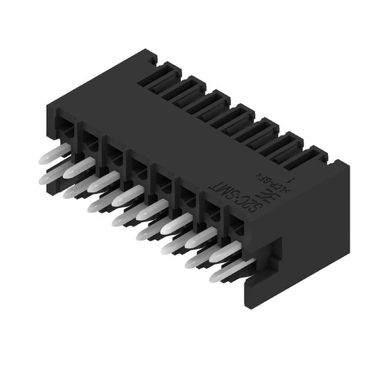 1290090000 - 3.50mm 16-Pole Black PCB Connector for THT/THR Solder  (Pack of 60)