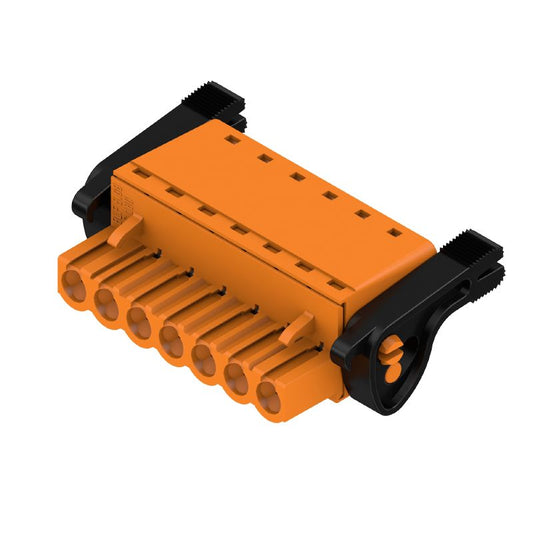 1014430000 - 5.08mm Female PCB Connector, 7 Poles, 180° Push-In Design  (Pack of 36)