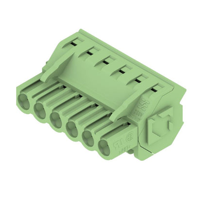 1357180000 - 5.08mm 6-Pole PCB Plug-In Connector, RoHS & UL Approved  (Pack of 54)
