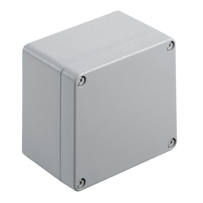 9529200000 - Silver Grey 120mm Aluminium Enclosure K41, RoHS Compliant