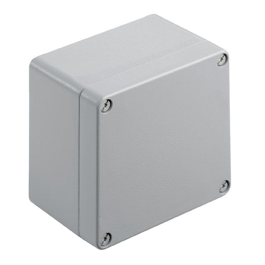 9529200000 - Silver Grey 120mm Aluminium Enclosure K41, RoHS Compliant