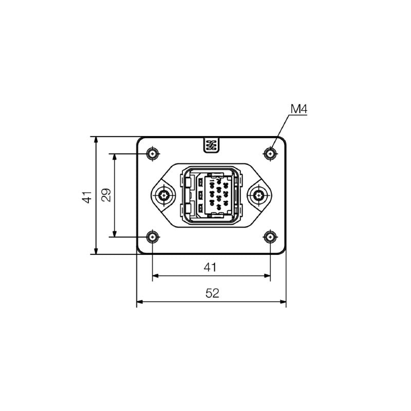 1068850000 - Compact IP65 Hybrid Junction Box for Reliable Connectivity