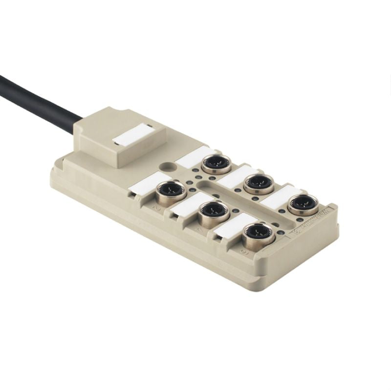1766690000 - 10m M12 Fixed Cable with LED Indicators