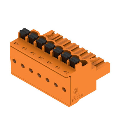 1980220000 - 5mm 7-Pole Female PCB Connector with PUSH IN, 90° Angle  (Pack of 48)