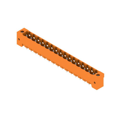 1147590000 - 5.08mm THT Male Header Connector, 16 Poles, Orange Finish  (Pack of 18)