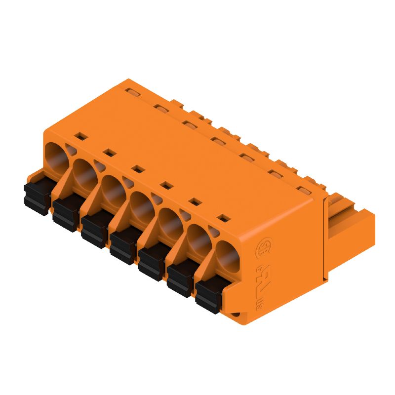 1013740000 - 7-Pole 5.08mm PCB Female Plug Connector, 180° Angle  (Pack of 48)