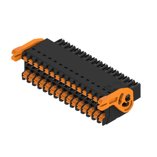 1375840000 - 3.50mm 30-Pole PCB Connector, 180° Angle, Push-In Design  (Pack of 30)