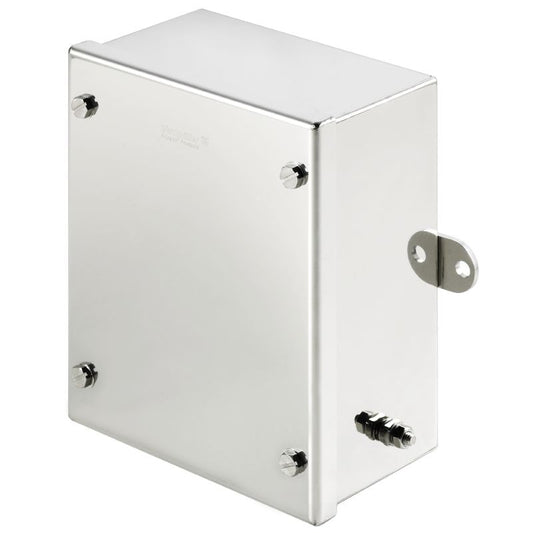 1002730000 - Stainless Steel Small Terminal Box, 190mm x 150mm x 90mm