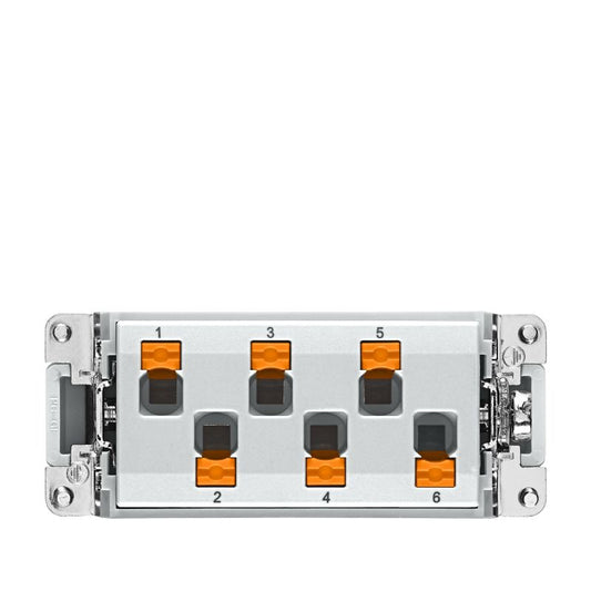 3023960000 - 6-Pole Copper Alloy Connector with PUSH IN Design