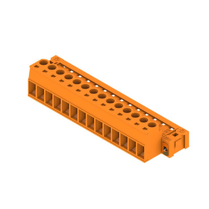 1846480000 - 14-Pole PCB Connector, 5.08mm Spacing, 180° Angle  (Pack of 18)