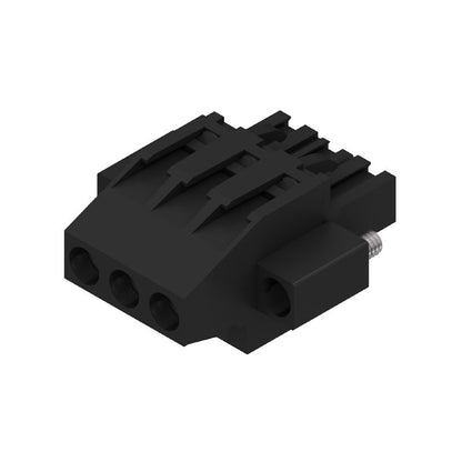 1950560000 - 5.08mm Pitch 3-Pole Female Connector with 270° Angle  (Pack of 72)