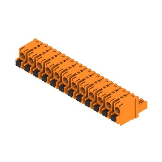 1230250000 - 7.62mm Female PCB Connector with PUSH IN Connection  (Pack of 18)