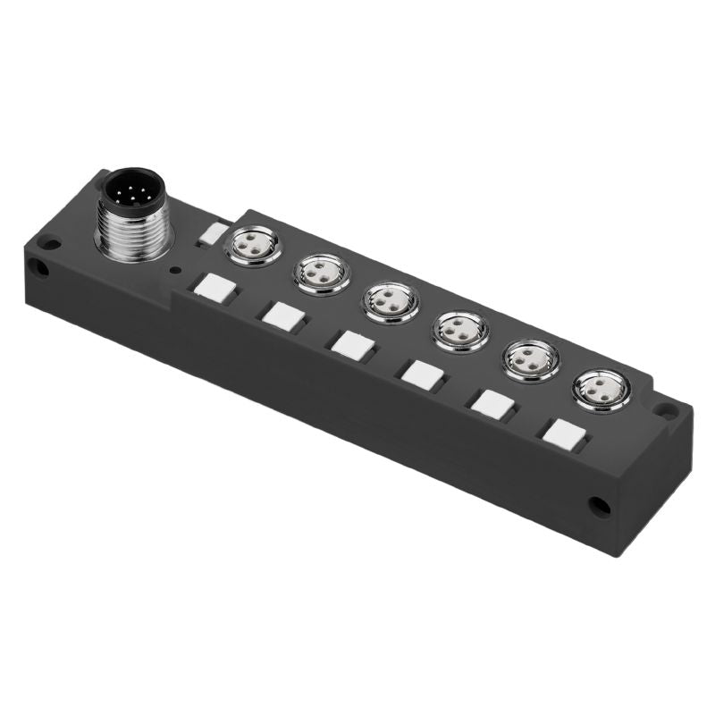 1932380000 - 8-Pole A-Coded M12 Connector with LED Indicator