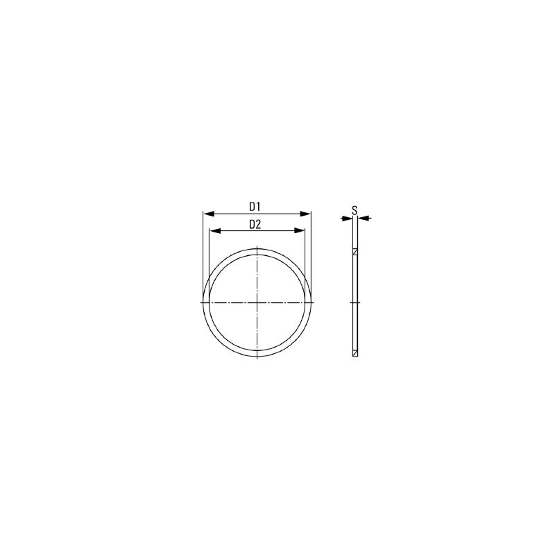 1736260000 - Neoprene Sealing Ring M32, 42mm Diameter, RoHS Compliant  (Pack of 50)