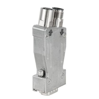 1274250000 - Robust D-Sub Connector, 180° Elbow, 12 MBit/s Data Rate