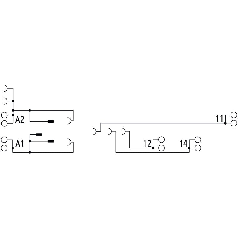 7760056364 - D-Series Relay Socket with 12A CO Contact and -40°C to 55°C Range  (Pack of 20)