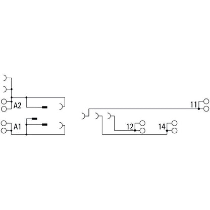 7760056364 - D-Series Relay Socket with 12A CO Contact and -40°C to 55°C Range  (Pack of 20)