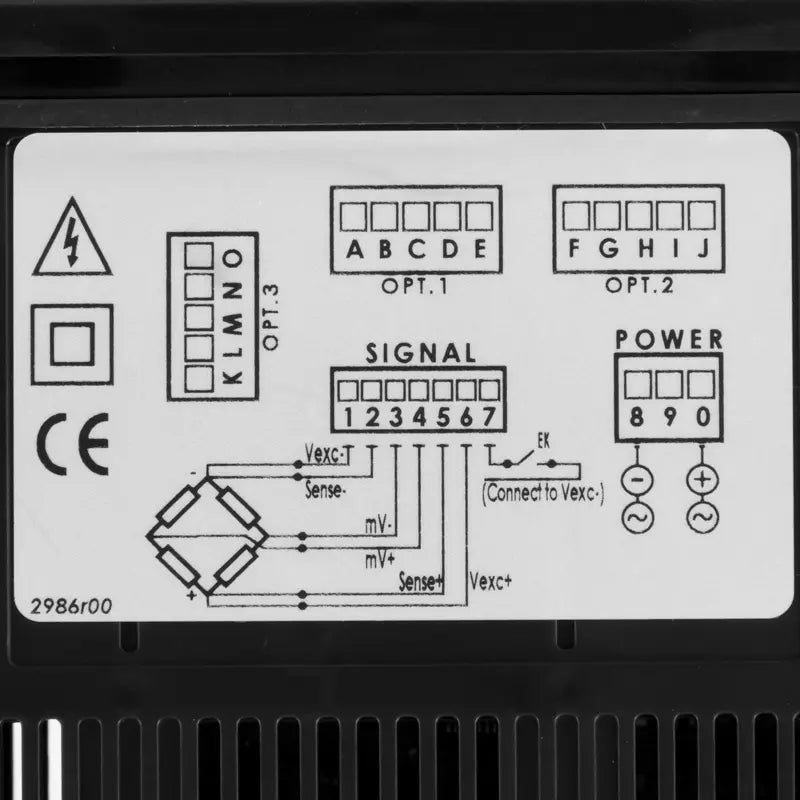 PCE-DPD-F2 - 6-Digit LED Panel Meter for Strain Gauges