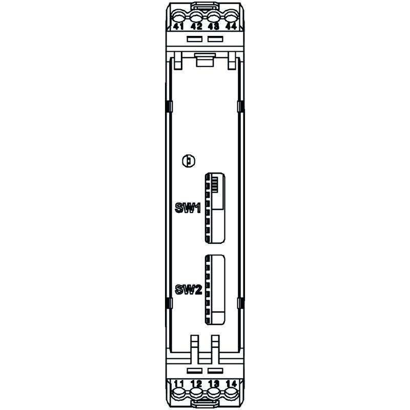 8000110028 - 8-Channel 0-10V DC to RS485 Modbus Converter