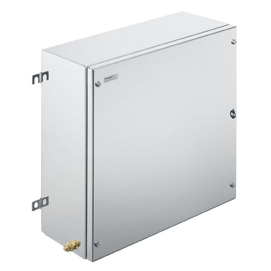 1195170002 - 480x480x200mm Stainless Steel Terminal Box, Multi-Hinge Design