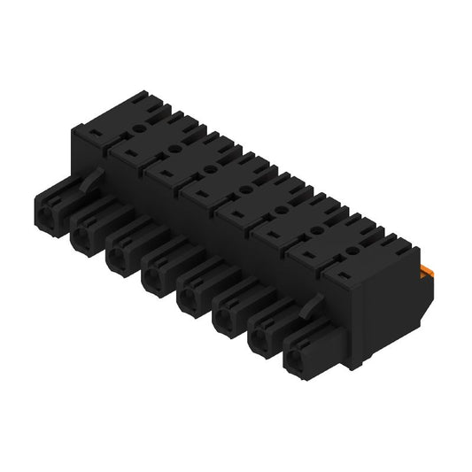 1227360000 - 8-Pole PCB Plug Connector, 180° Orientation, Touch-Safe  (Pack of 30)