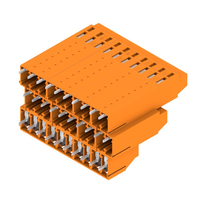 1979120000 - 30-Pole 5.08mm PCB Terminal, 3.2mm Solder Pin, Orange  (Pack of 10)