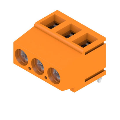 1716110000 - 5.08mm PCB Terminal, 3 Poles, Orange, 2.5mm² Clamping  (Pack of 500)
