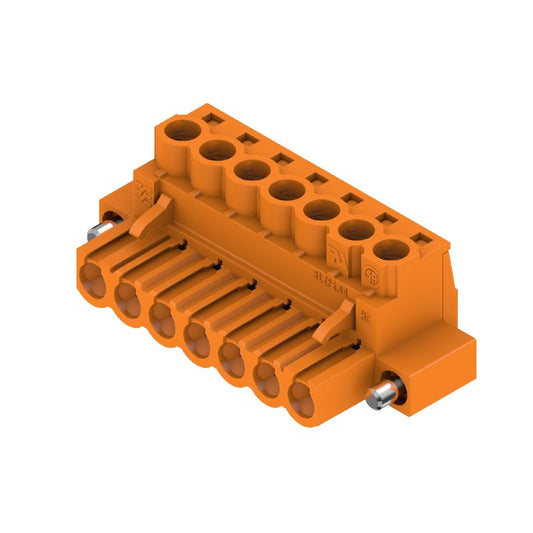 1955750000 - 5.00mm Female PCB Connector, 7-Pole, 180° Angle  (Pack of 36)