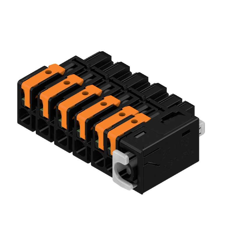 8000085269 - 6-Pole 7.5mm PCB Connector, Max 34.6A, -40°C to 85°C  (Pack of 36)