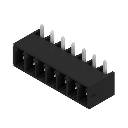 1036540000 - 7-Pole Black PCB Connector, 3.81mm Pitch, 270° Elbow  (Pack of 50)