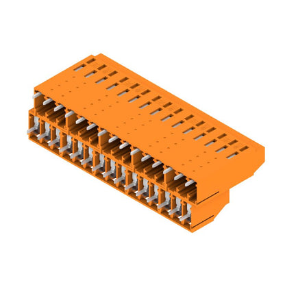 1977590000 - 5.08mm 30-Pole PCB Terminal with 90° Angle, Orange Finish  (Pack of 10)