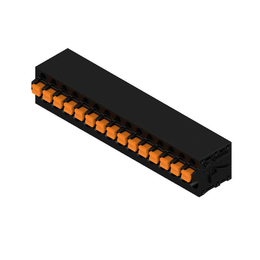 1424920000 - 15-Pole 5mm PCB Terminal with 3.5mm Pins, 90° Angle  (Pack of 20)