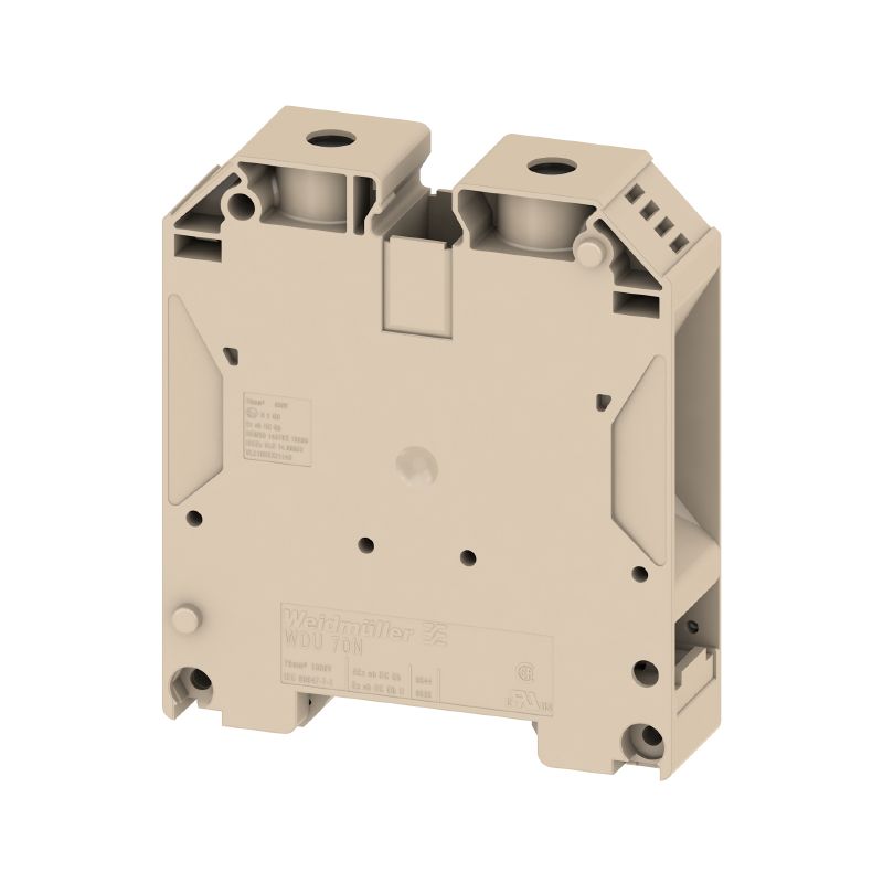 1393420000 - Dark Beige Terminal Block, 70mm², 192A, TS 35 Mount  (Pack of 10)